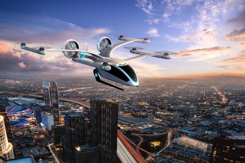 eVTOL EmbraerX Eve